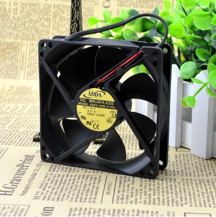 Original ADDA AD0912MB-A70GL Cooling Fan 12V 0.17A 2.04W 2wires AD0912MB-A70GL Fans